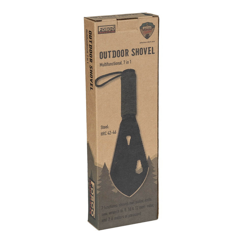 Pelle Multifonction Survie 7 en 1 Fosco Industries