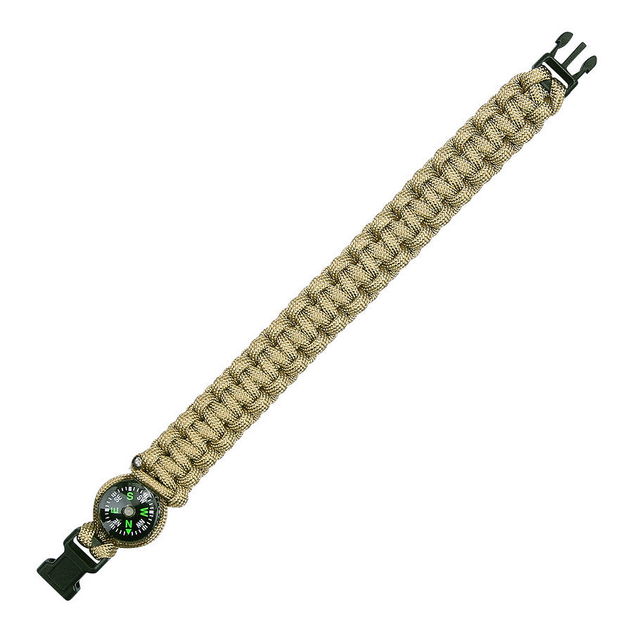 Bracelet Paracord K2023 avec boussole | Bracelet survie outdoor