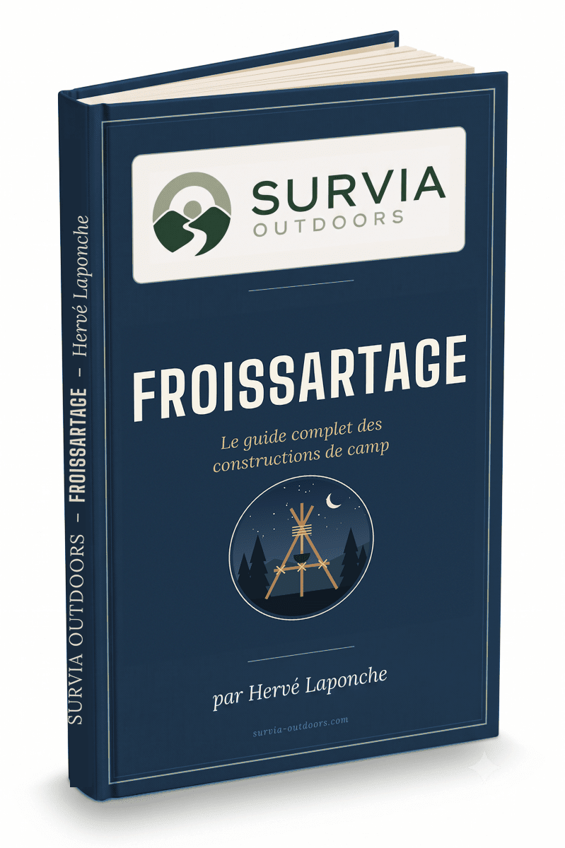 Froissartage — Le guide complet des constructions de camp (Ebook EPUB + PDF) - Survia outdoors