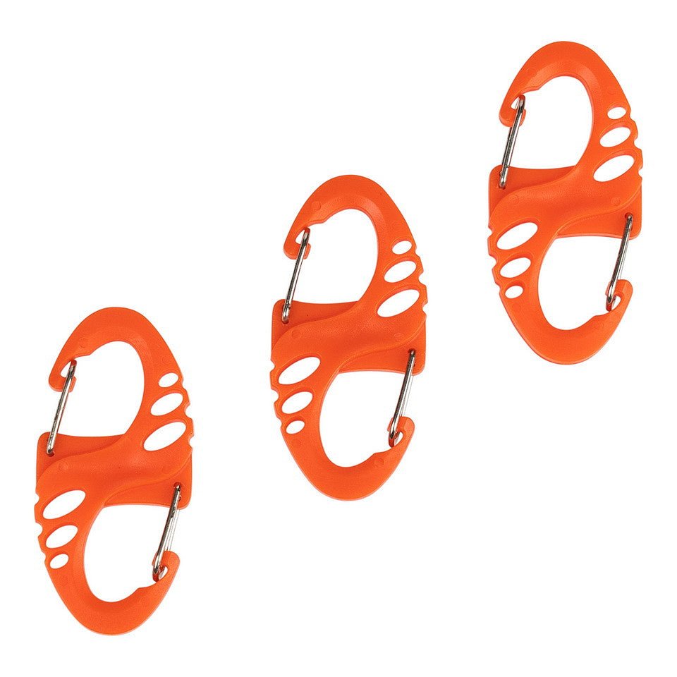 Lot de 3 mini mousquetons porte - clés Fosco JYFPD003 - Survia outdoors