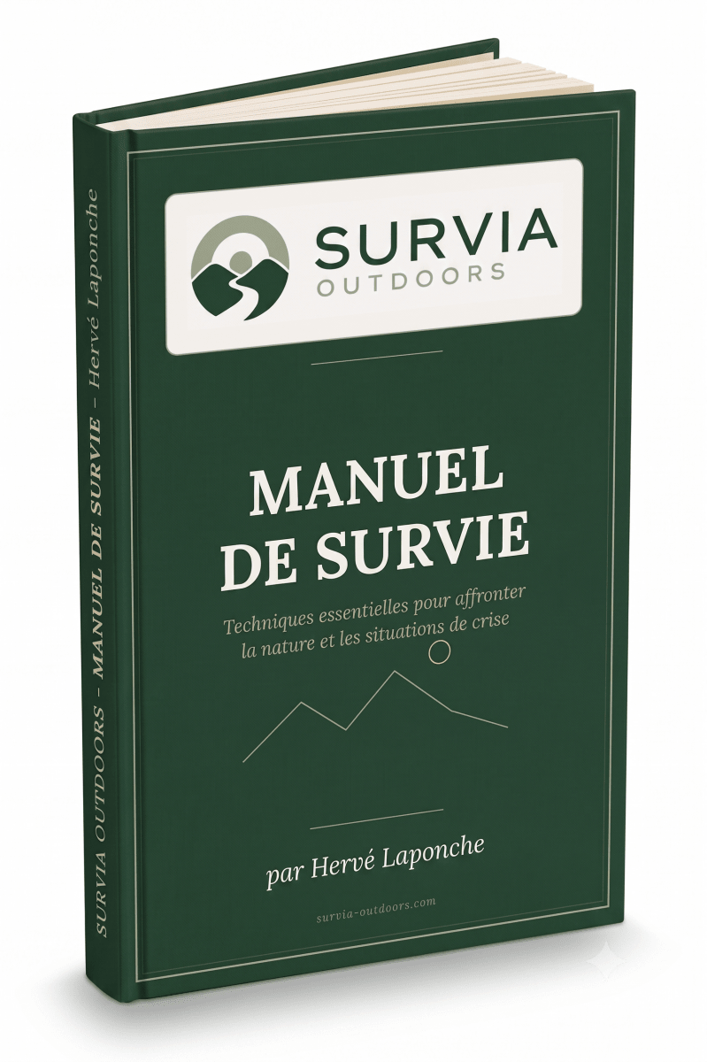 Manuel de survie — Techniques essentielles de survie (Ebook EPUB + PDF) - Survia outdoors
