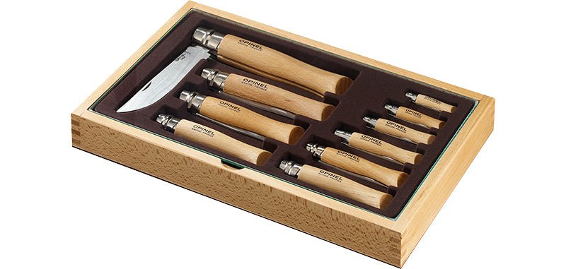 Opinel Tradition inox n°02 à n°12 | Couteau Français Hêtre - Survia outdoors