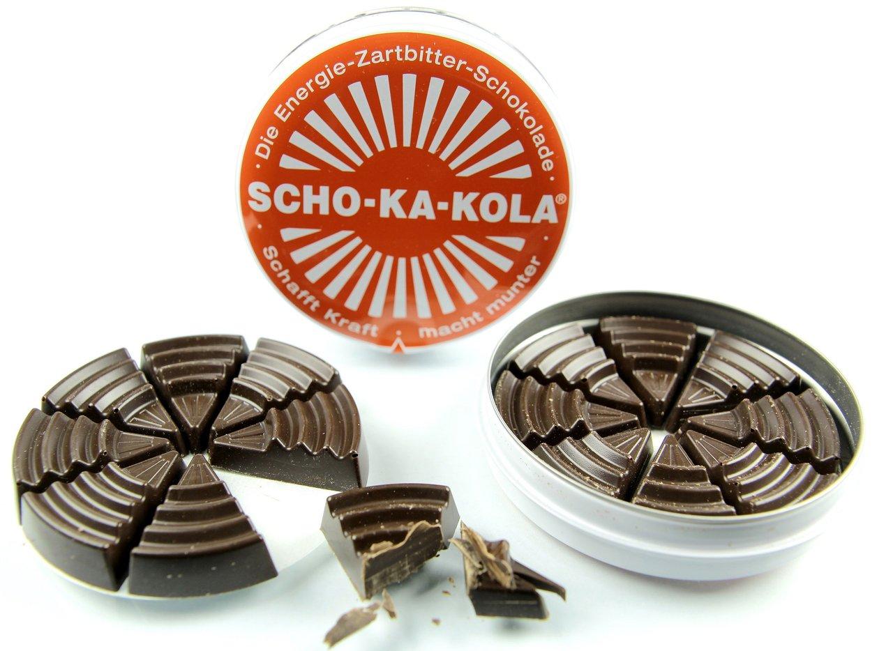 Scho-Ka-Kola Chocolat Noir 100 g | Chocolat Énergétique Outdoor