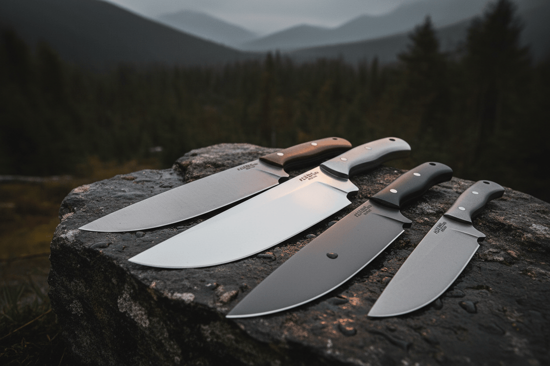 Aciers pour couteaux : le guide complet pour choisir la bonne lame - Survia outdoors