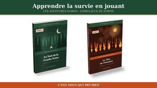 Apprendre la survie en jouant : pourquoi les livres-jeux fonctionnent - Survia outdoors