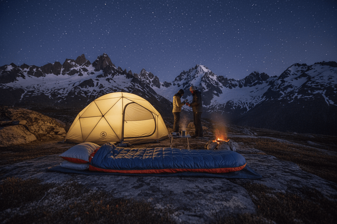 Choisir son sac de couchage selon la température : guide complet - Survia outdoors