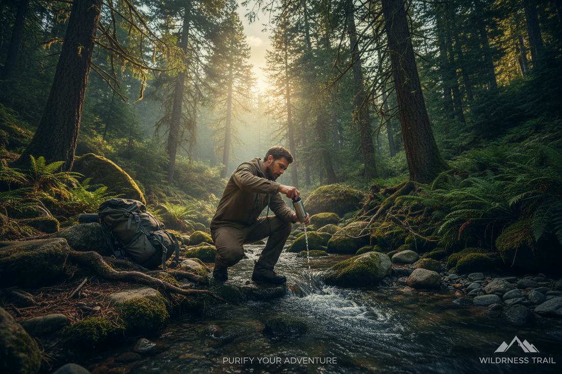 Eau en pleine nature : trouver, filtrer et purifier en situation de survie