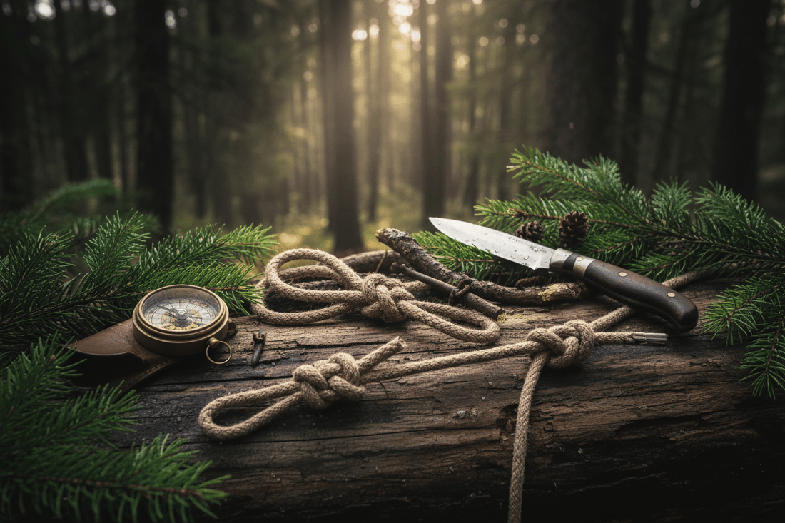 Les nœuds indispensables en bushcraft, survie et randonnée : le guide complet pour devenir autonome en outdoor - Survia outdoors