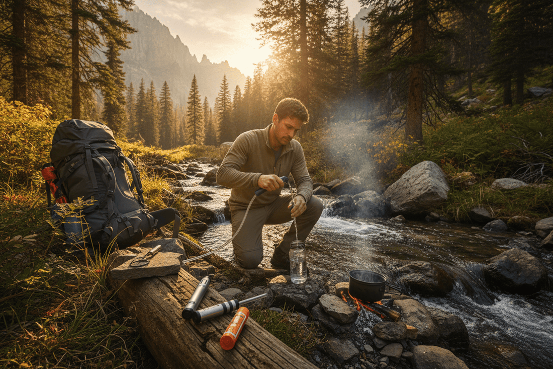 Purification de l'eau en randonnée et survie : toutes les méthodes - Survia outdoors