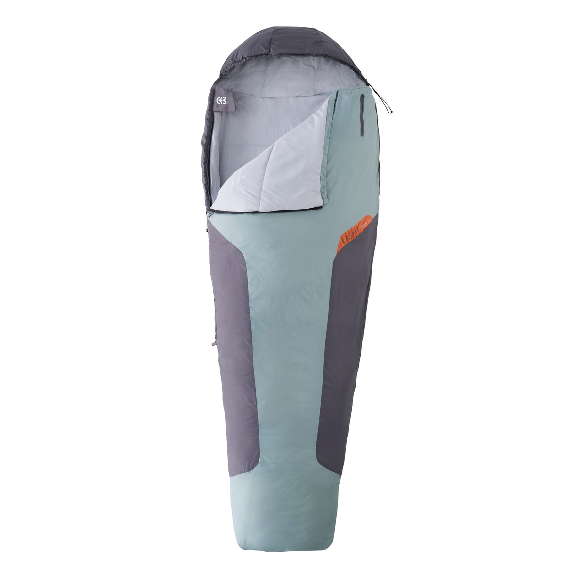 Sac de Couchage Light Trail 900 Vert/Gris | Wilsa Outdoor