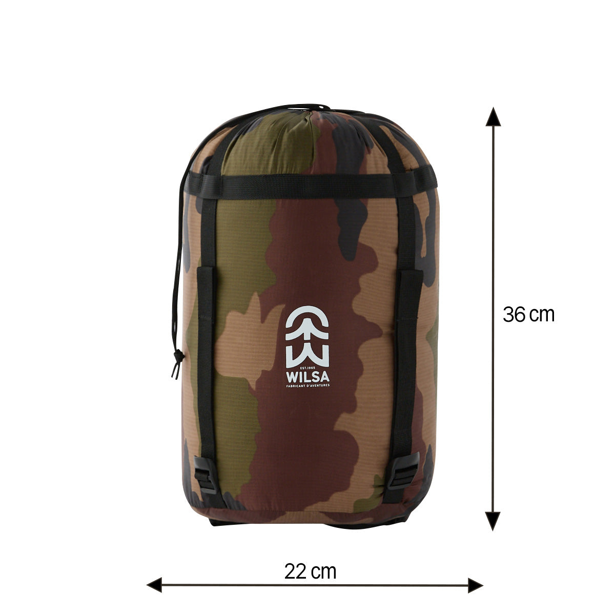 Sac de Couchage Expédition Cervin Camouflage  | Wilsa Outdoor
