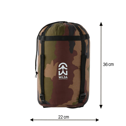 Sac de Couchage Expédition Cervin Camouflage  | Wilsa Outdoor