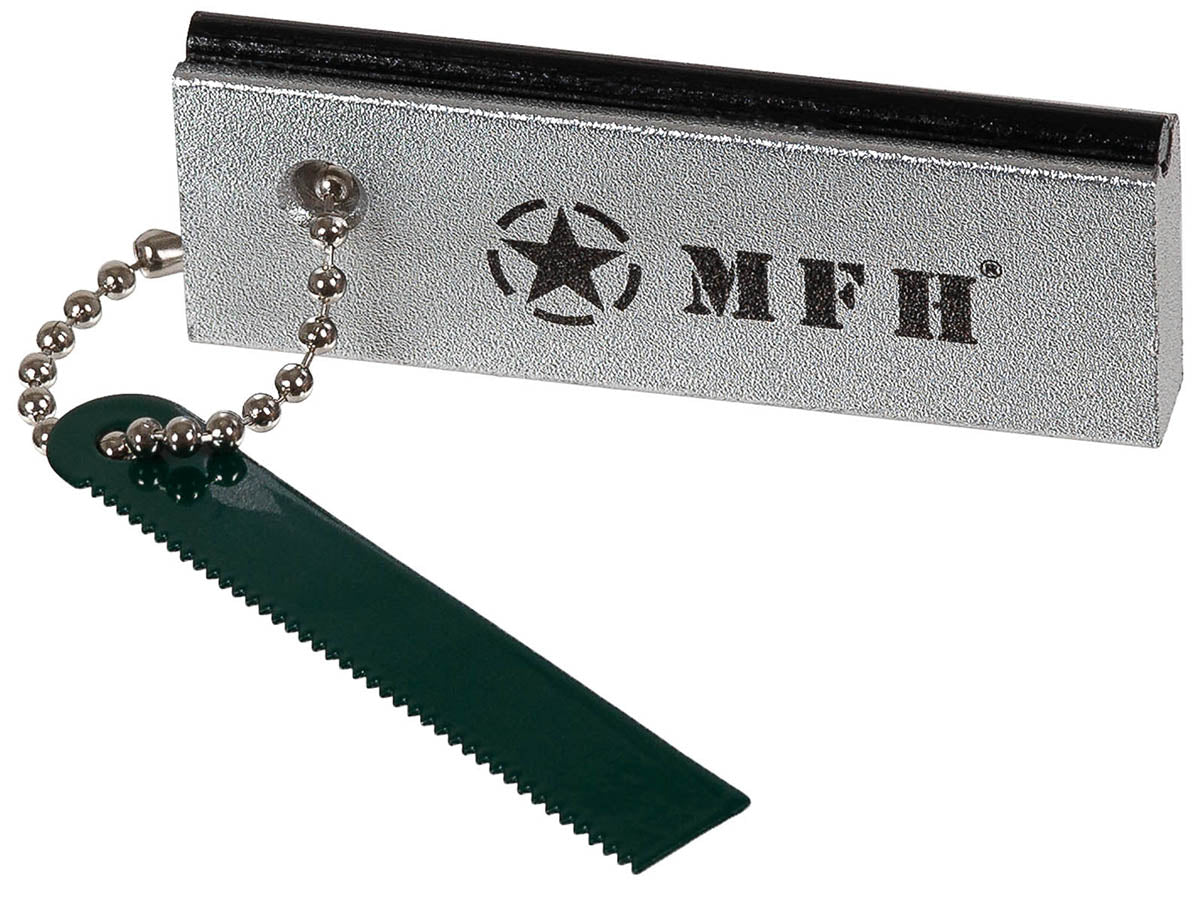 Pierre à Feu MFH Aluminium | Firesteel Bushcraft & Survie