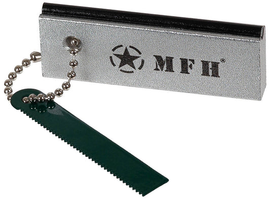 Pierre à Feu MFH Aluminium | Firesteel Bushcraft & Survie