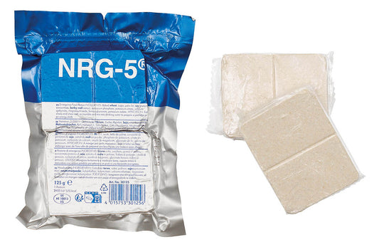 TrekNEat NRG-5 Ration Survie 125 g | Urgence & Longue Conservation
