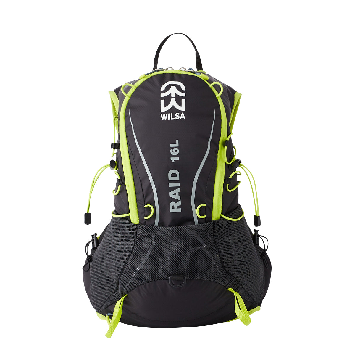 Sac à dos RAID 16 litres Noir/Jaune | Wilsa Outdoor