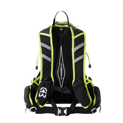 Sac à dos RAID 16 litres Noir/Jaune | Wilsa Outdoor