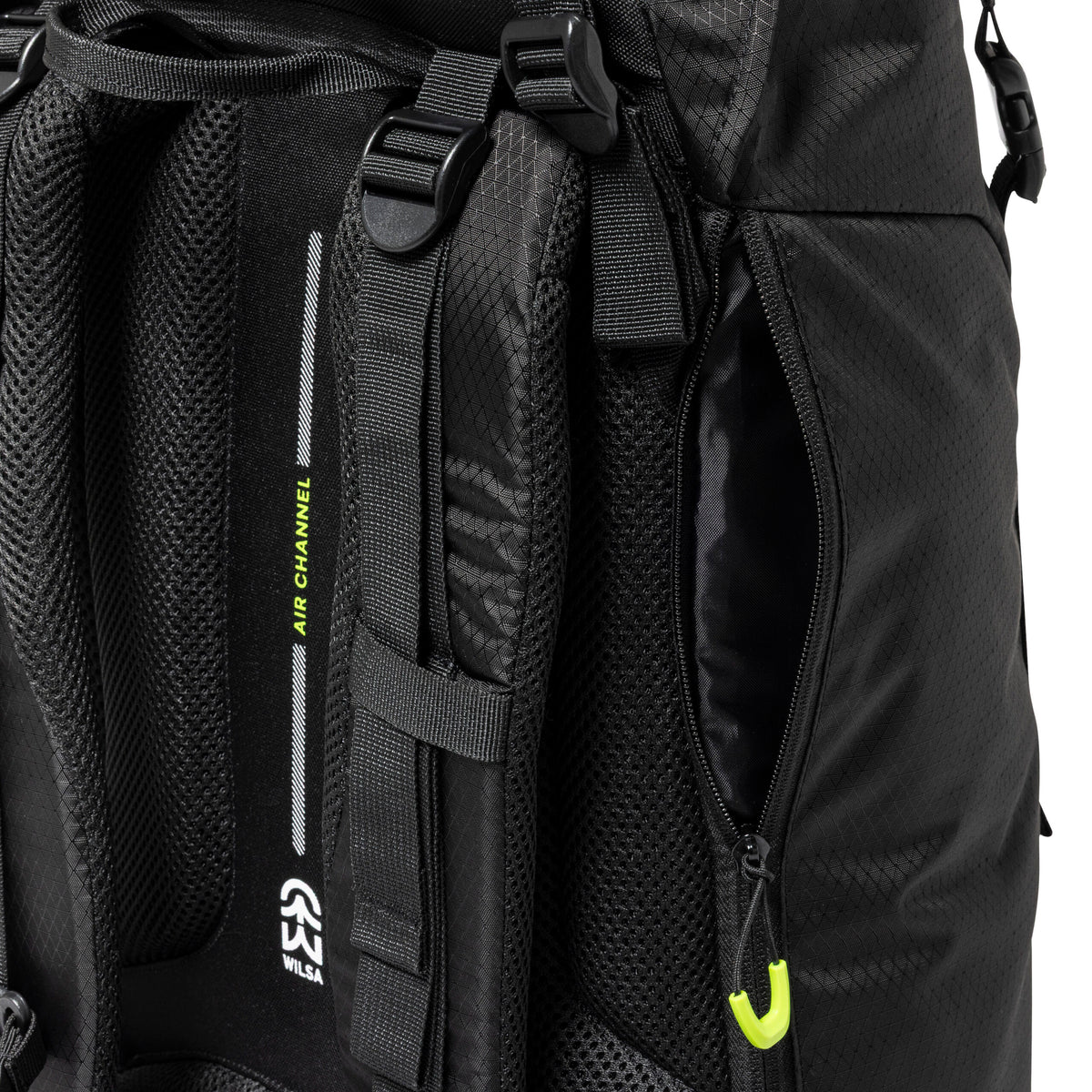 Sac à Dos Aspen 40+10 litres noir| Wilsa Outdoor