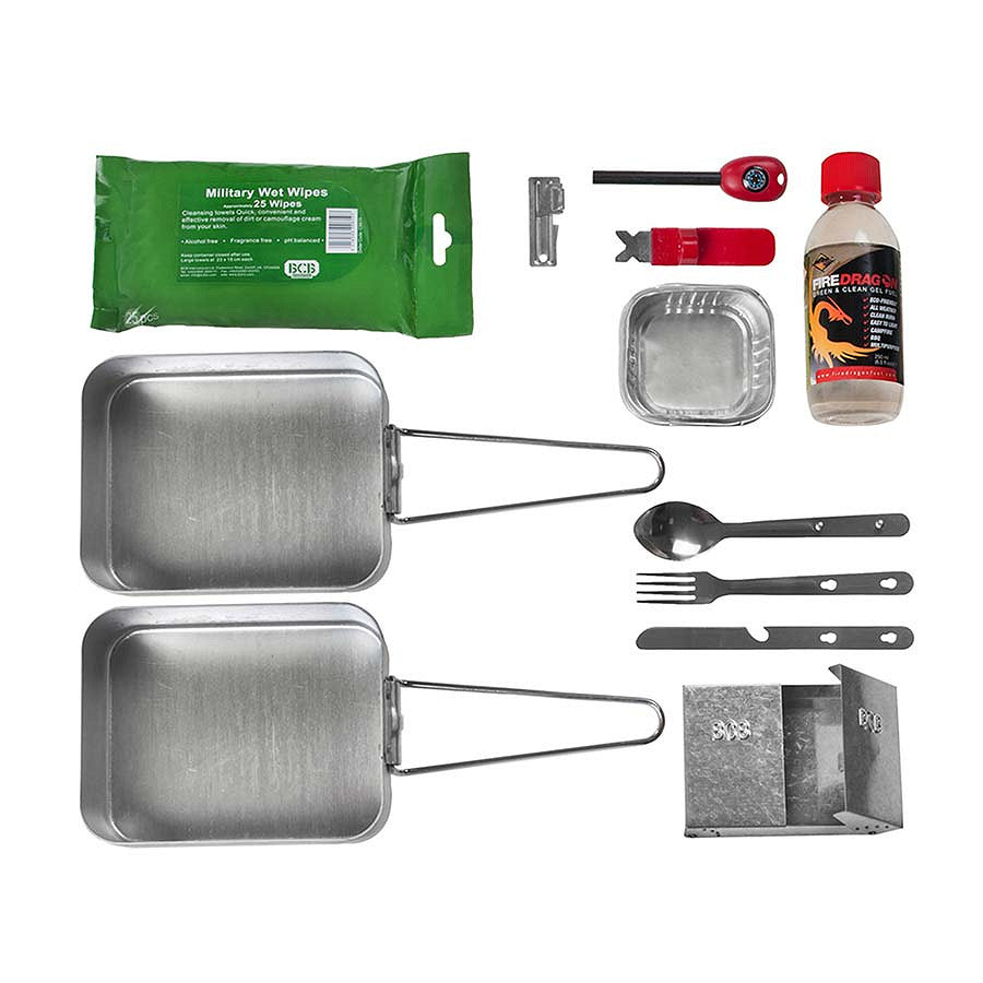 BCB Set de cuisson CN020 | Kit cuisine outdoor complet