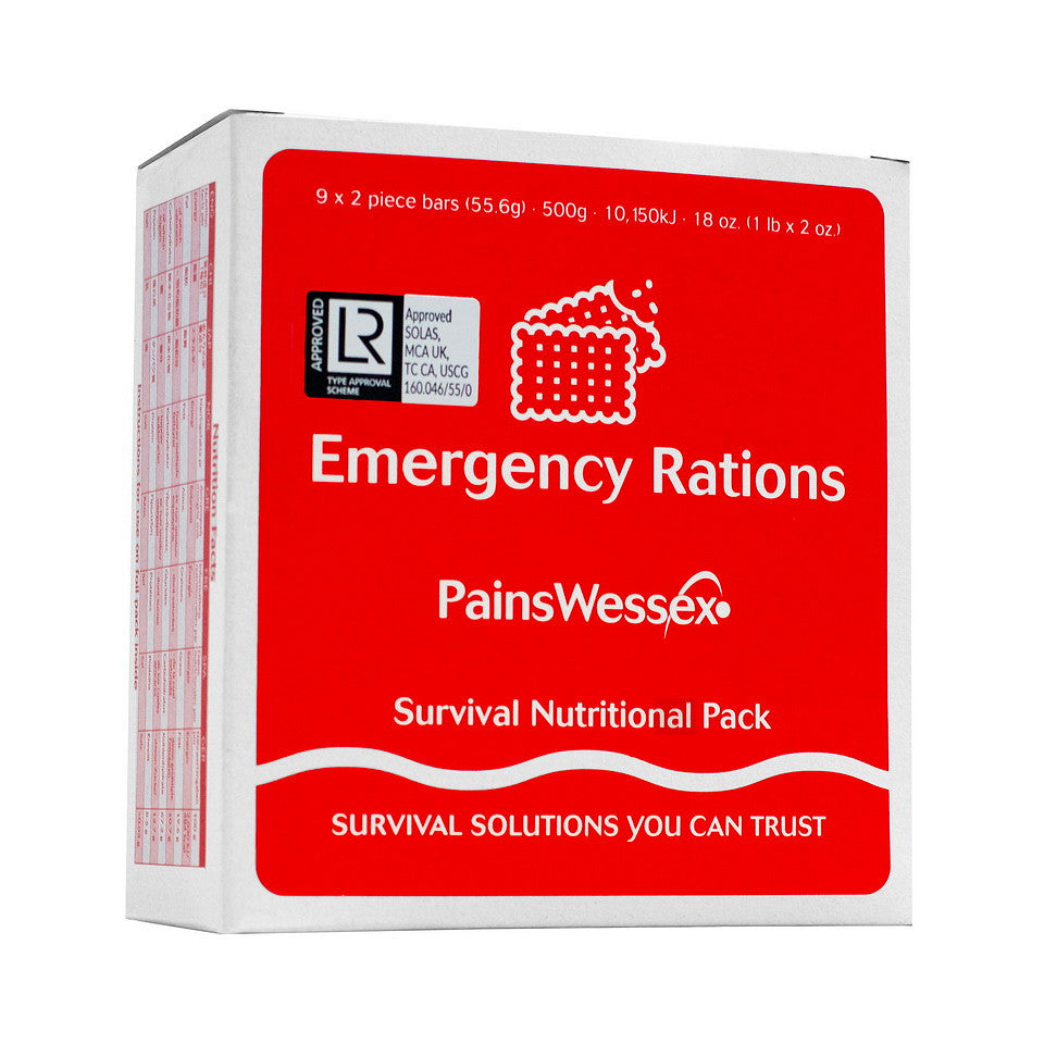 Ration de survie 500 g Pains Wessex | 2 425 kcal – 5 ans