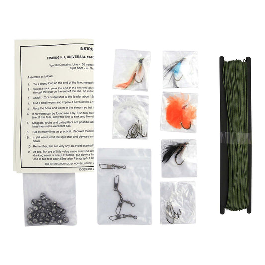 Kit de pêche de survie NATO MM211 | BCB Adventure