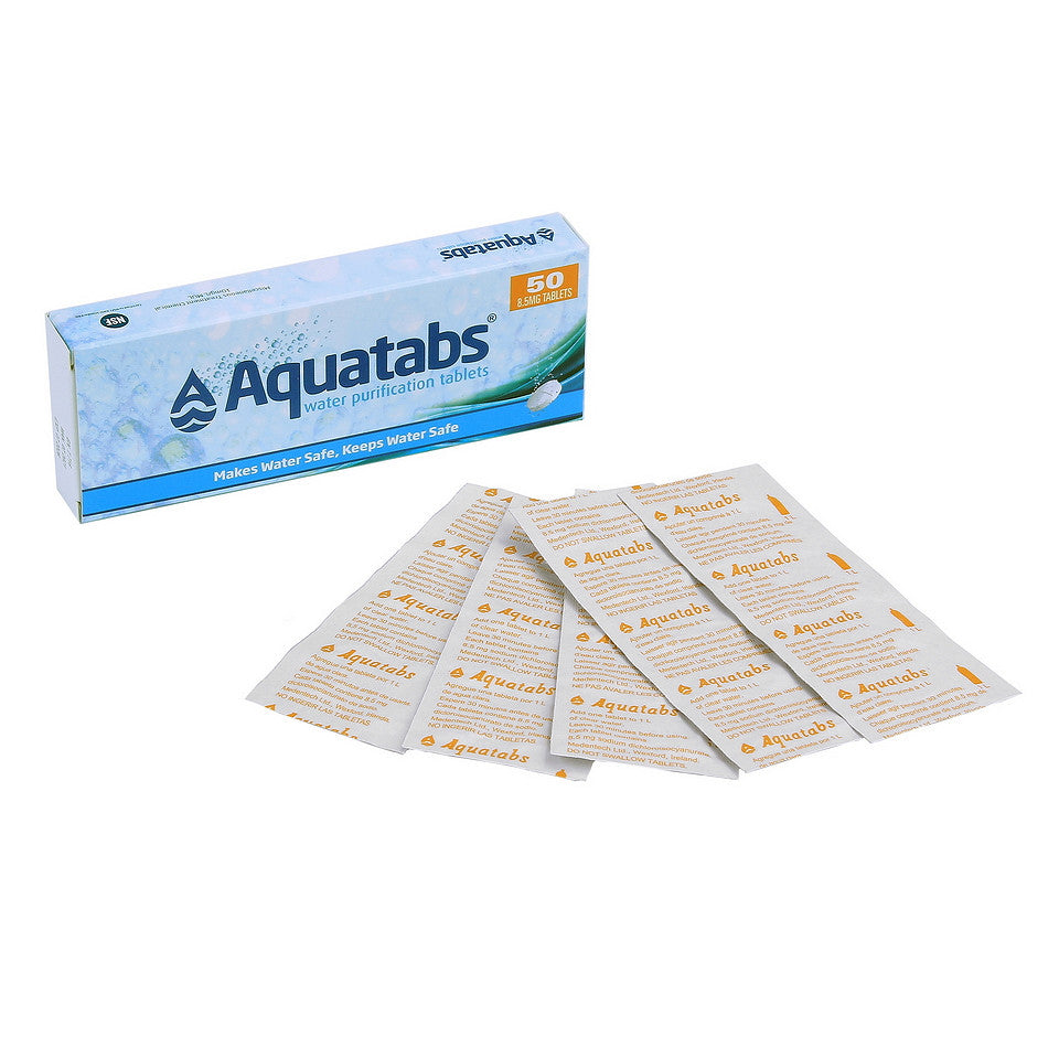 Tablettes de purification d'eau BCB CR216 | 50 comprimés