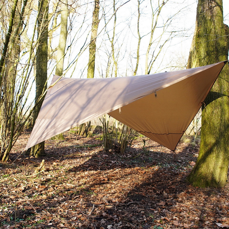 Tarp Bushcraft TF-2215 3x3 m | Bâche Rip-Stop Outdoor
