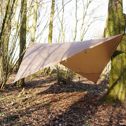 Tarp Bushcraft TF-2215 3x3 m | Bâche Rip-Stop Outdoor