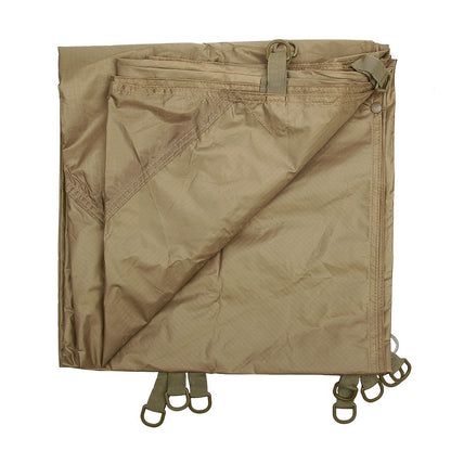 Tarp Bushcraft TF-2215 3x3 m | Bâche Rip-Stop Outdoor