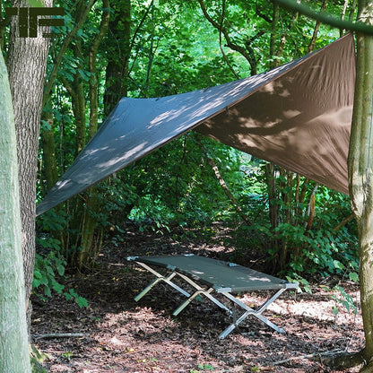 Tarp Bushcraft TF-2215 3x3 m | Bâche Rip-Stop Outdoor