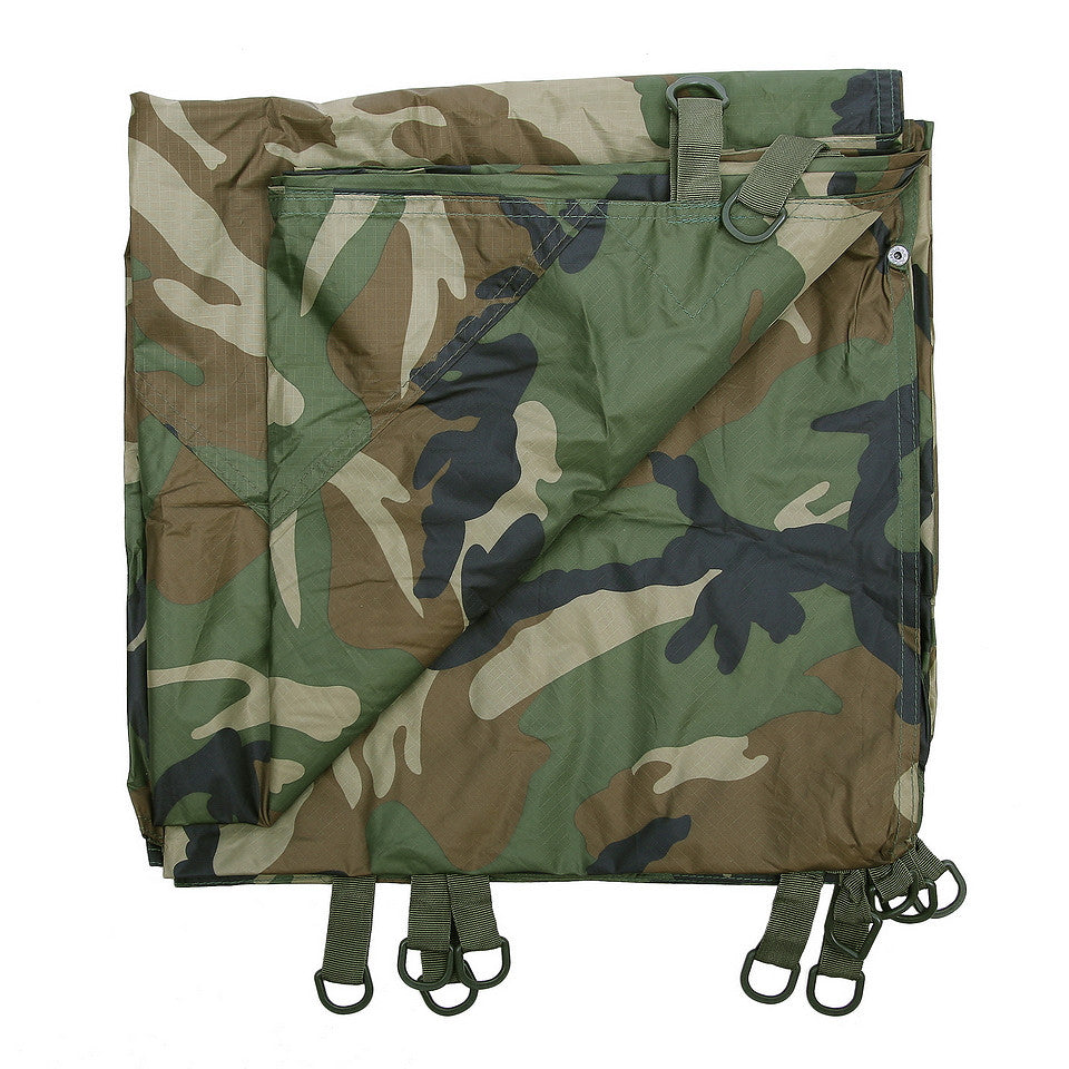 Tarp Bushcraft TF-2215 3x3 m | Bâche Rip-Stop Outdoor