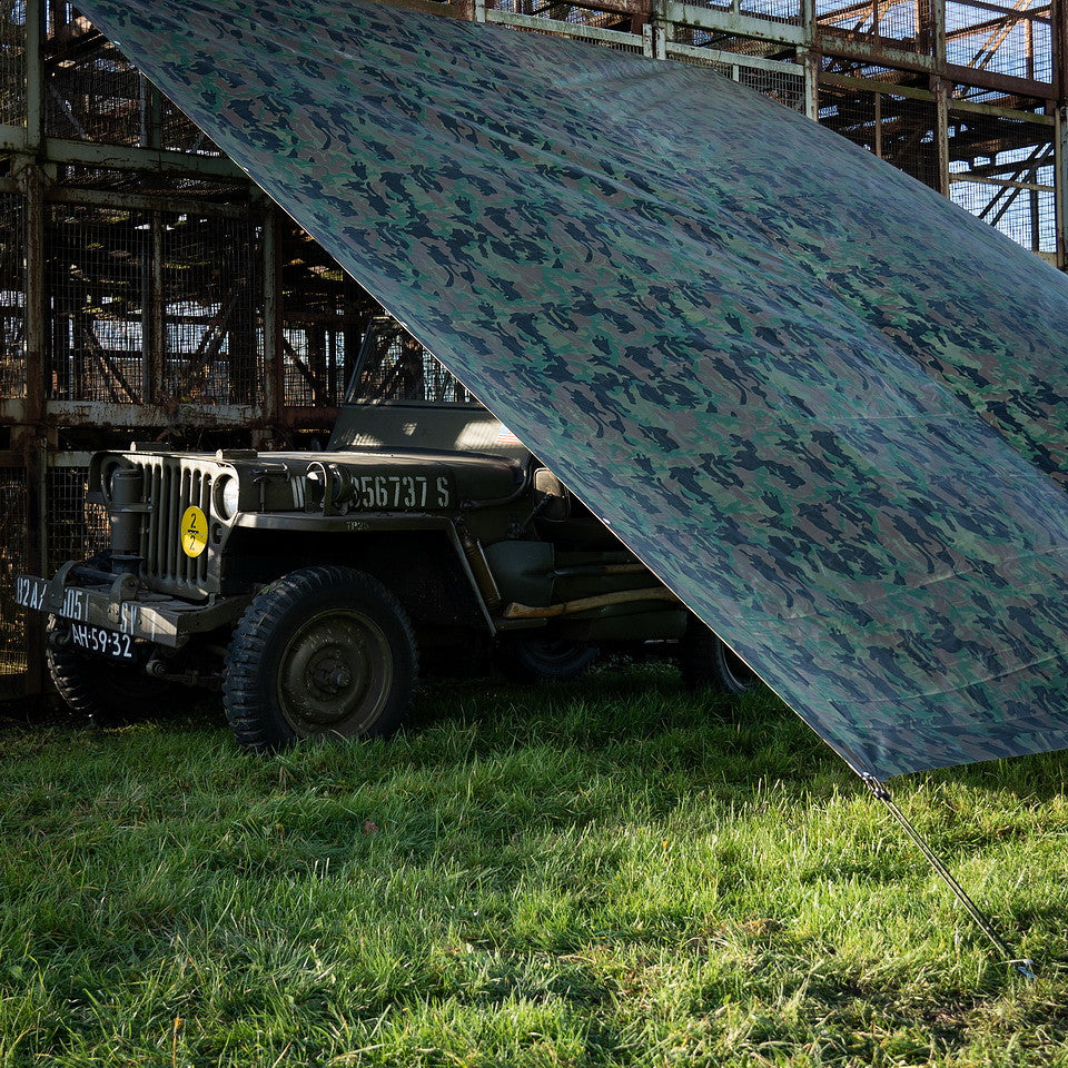 Bâche Woodland 3x3 m Fosco | Tarp Bushcraft Outdoor