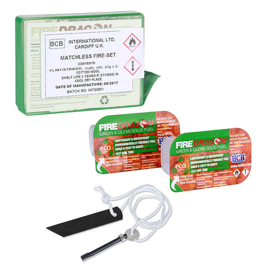 Kit allume-feu survie BCB CN335 Matchless | Bushcraft & Camping