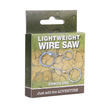 Scie à fil BCB Commando CM020 | Scie survie inox 25 g