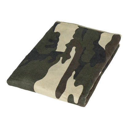 Serviette microfibre camouflage 120x60 cm | Camping, randonnée et bushcraft
