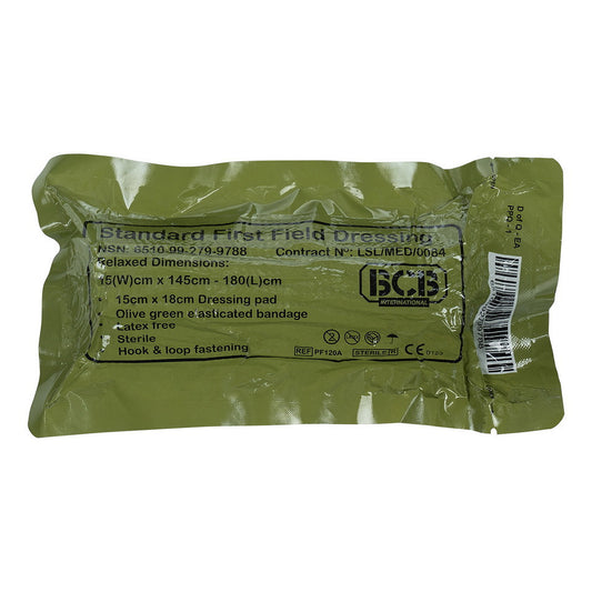 BCB Combat First Field Dressing PF120A | Pansement compressif militaire