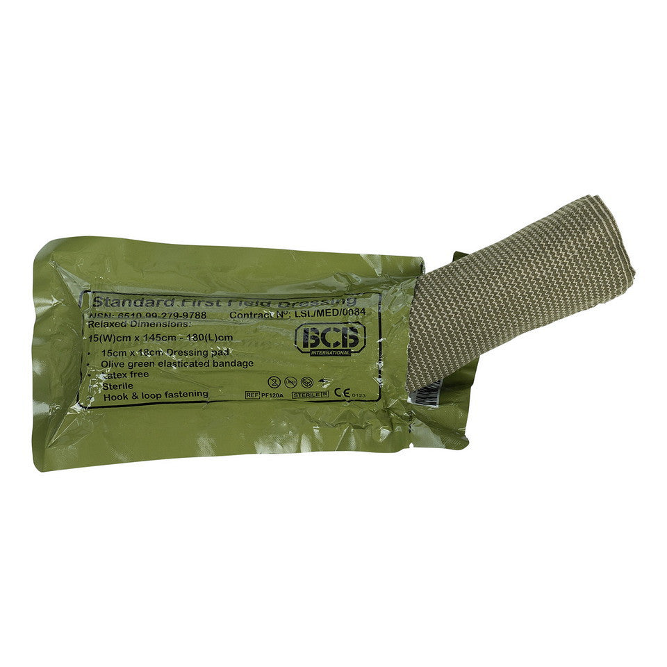 BCB Combat First Field Dressing PF120A | Pansement compressif militaire