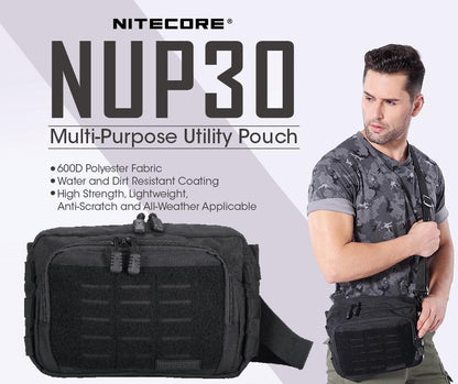 Nitecore NUP30 | Sac Tactique EDC 600D Outdoor