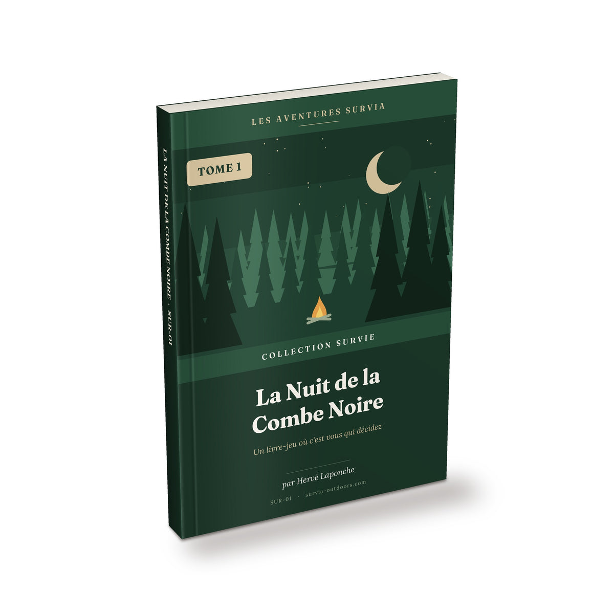 La Nuit de la Combe Noire — Livre-jeu de survie, Collection Survie, Tome 1 (Ebook EPUB + PDF)