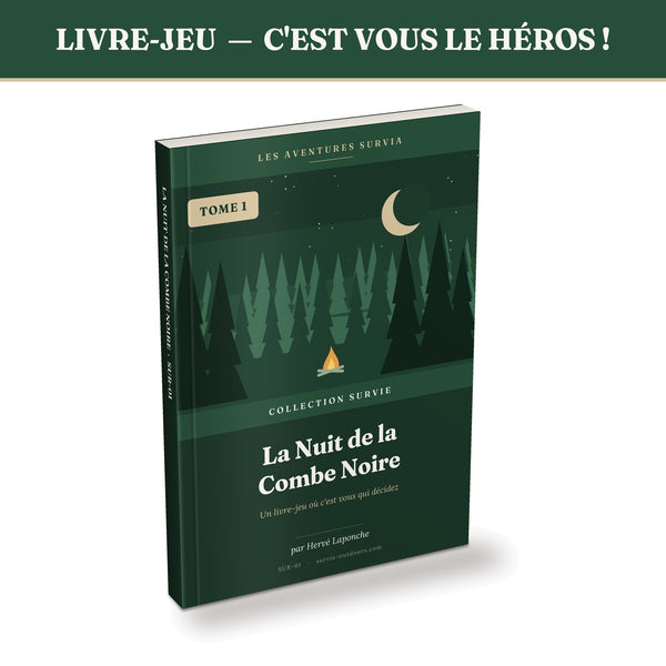 La Nuit de la Combe Noire — Livre-jeu de survie, Collection Survie, Tome 1 (Ebook EPUB + PDF)