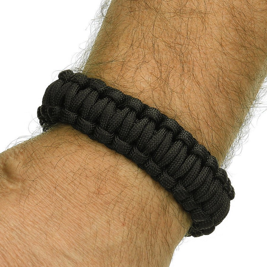 BCB Bracelet Paracorde CM073B noir | Bracelet survie 179 kg - Survia outdoors