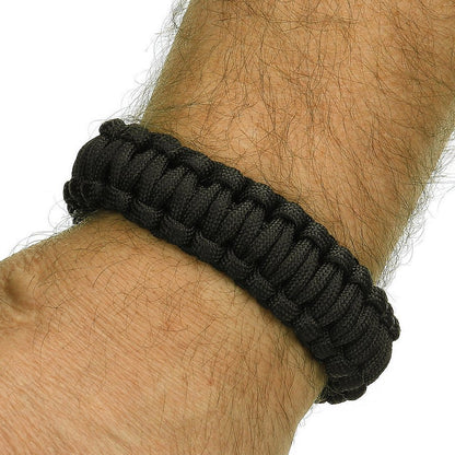 BCB Bracelet Paracorde CM073B noir | Bracelet survie 179 kg - Survia outdoors