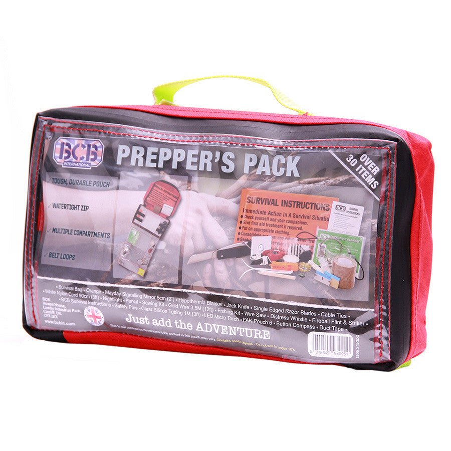 BCB CK068 Sac de survie complet | Kit préparation Bushcraft & Outdoor - Survia outdoors