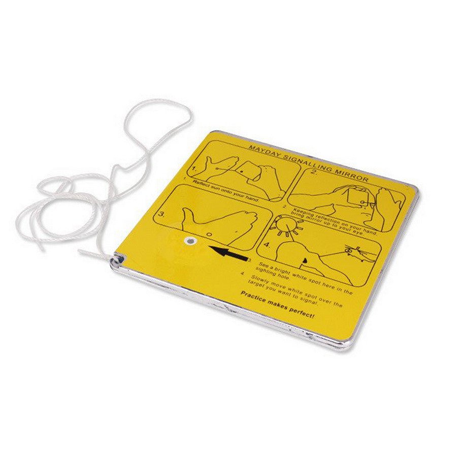 BCB Miroir de signalisation CK324 | Grand miroir de survie flottant - Survia outdoors