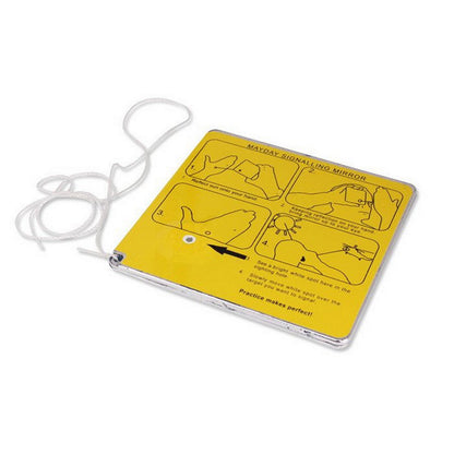 BCB Miroir de signalisation CK324 | Grand miroir de survie flottant - Survia outdoors