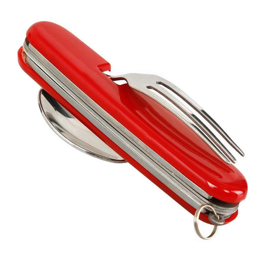 BCB Set de couverts pliable CN223 | Kit multifonction Camping - Survia outdoors