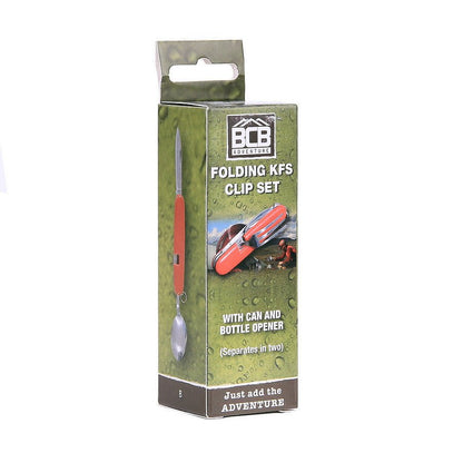 BCB Set de couverts pliable CN223 | Kit multifonction Camping - Survia outdoors