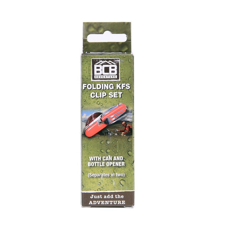 BCB Set de couverts pliable CN223 | Kit multifonction Camping - Survia outdoors