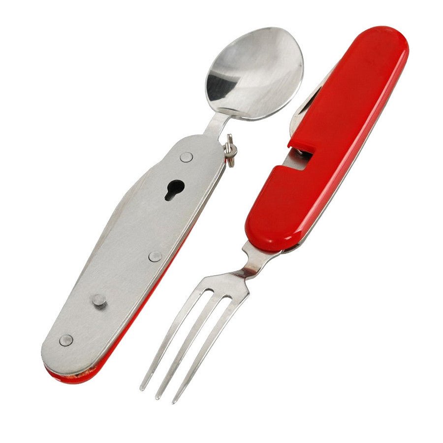 BCB Set de couverts pliable CN223 | Kit multifonction Camping - Survia outdoors