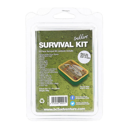 BCB Trekker CK015L | Kit de survie compact randonnée & Bushcraft - Survia outdoors
